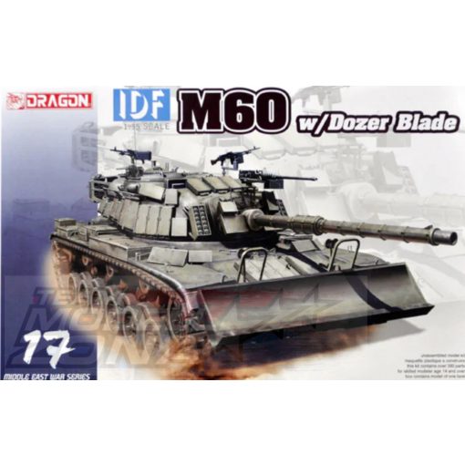 Dragon - 1:35 IDF M60 w/Dozer Blade - model la scara