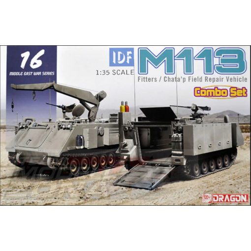 Dragon - 1:35 IDF M113 Fitters&Chata'p Field Repa - model la scara szett