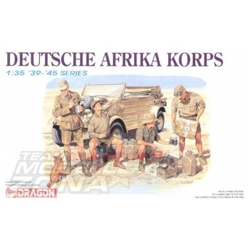 Dragon - 1:35 Deutsche Afrika Korps - model la scara figura