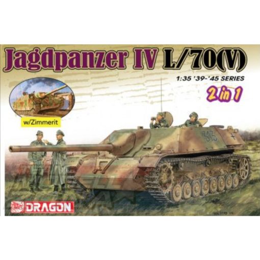 Dragon - 1:35 Jagdpanzer IV L/70(V) (2 in 1) - kettő az egyben model la scara