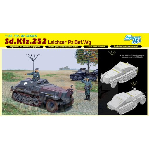 Dragon - 1:35 Sd.Kfz.252 Leichter Bef.Wagen - model la scara (§) 