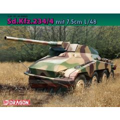   Dragon - 1/35 Sd.Kfz.234/4 mit 7.5cm L/48 - model la scara (*)