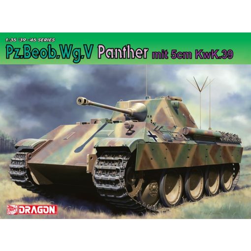 Dragon - 1:35 Pz.Beob.Wg.V Panther 5cm Kw.K.39/1 - model la scara