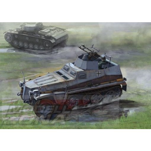 Dragon - 1:35 Sd.Kfz.250/4 Ausf A, leichter PzWg - model la scara