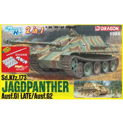 Dragon - 1:35 Jagdpanther Ausf.G1 Late Production - model la scara