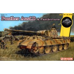   Dragon - 1:35 Panther Ausf.D mit Pantherturm - model la scara