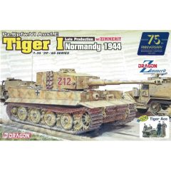   Dragon - 1/35 Tiger I Late Production w/Zimmerit (Normandy 1944) - model la scara