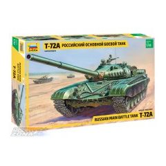 Zvezda T-72A Russian Main Battle Tank - model la scara