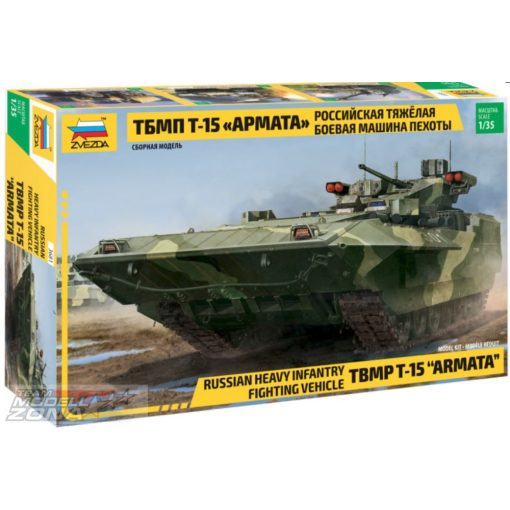 ZVEZDA TBMP Armata russian heavy infantry - TBMP "Armata" orosz nehéz páncélos - model la scara