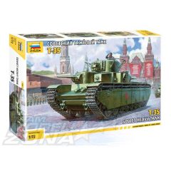 Zvezda - 1:72 Soviet heavy tank T-35 - model la scara