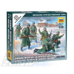 Zvezda German Infantry (Winter Uniform) - model la scara