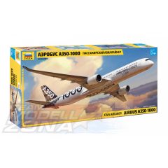   ZVEZDA - 1:144 Airbus A350-1000 - utasszállító repülő - model la scara