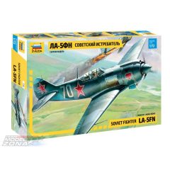 zvezda 1:72 Lavotchkin LA-5 FN Sov.Figh WA - model la scara