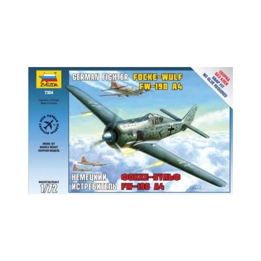 Zvezda Focke Wulf 190 A4 - model la scara