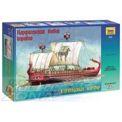   Zvezda - 1:72 Carthaginian Warship III - I B.C. - model la scara