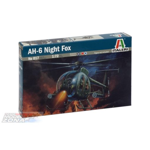 Italeri 1:72 AH-6 Night Fox - model la scara