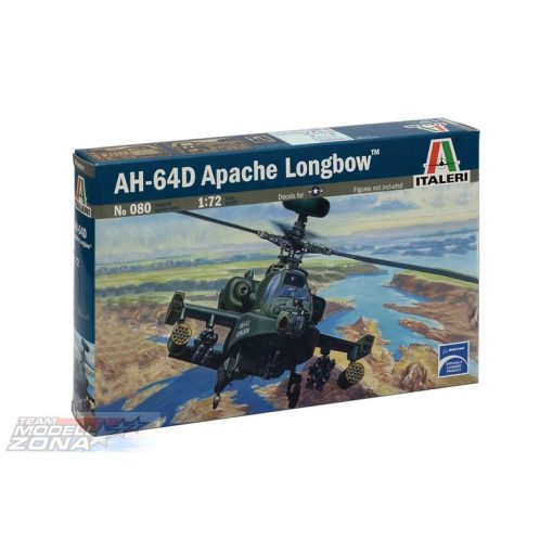 Italeri 1:72 AH-64 D Apache Longbow - model la scara