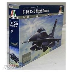 Italeri F-16 C/D NIGHT FALCON - model la scara 