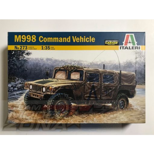 Italeri M998 HUM-V Command Vehicle - model la scara