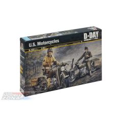 Italeri U.S. MOTORCYCLES - model la scara