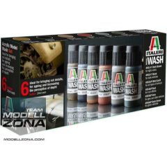 Italeri - Acryl bemosó szett	