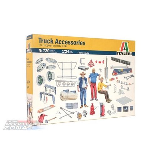 Italeri Truck Accessories- model la scara