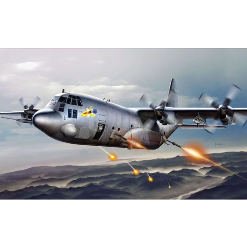 Italeri AC-130H SPECTRE - model la scara