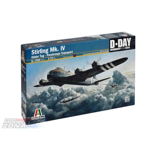 Italeri STIRLING MK.IV - model la scara