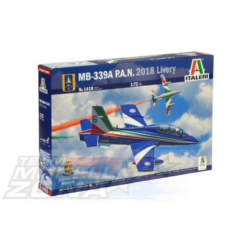 Italeri - 1:72 MB 339A P.A.N. 2018 Livery A.M.I.- model la scara (*)