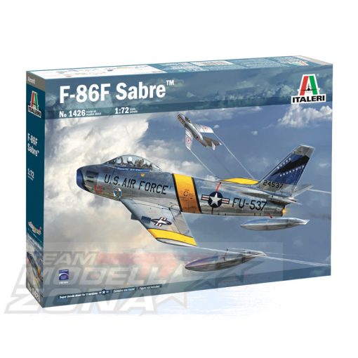 Italeri 1:72 F-86F Sabre - model la scara