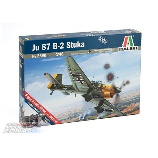 Italeri JU-87 B2 STUKA - model la scara (*)