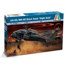 Italeri 1:48 UH-60A Black Hawk Night Raid - model la scara