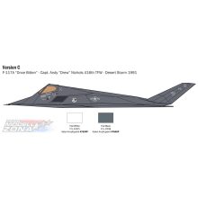 Italeri - F-117 A NIGHTHAWK - model la scara