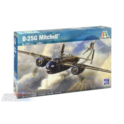 Italeri 1:48 B-25G Mitchell - model la scara