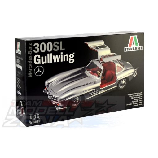 Italeri - 1:16 MERCEDES-BENZ 300 SL GULLWING  - model la scara