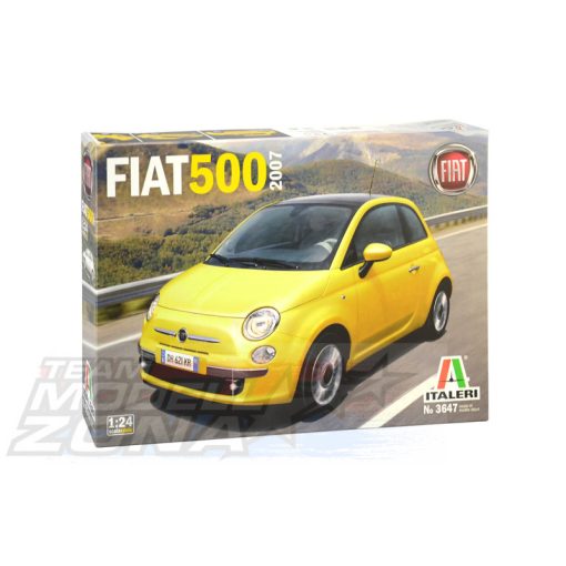 Italeri - 1:24 FIAT 500 (2007) - model la scara