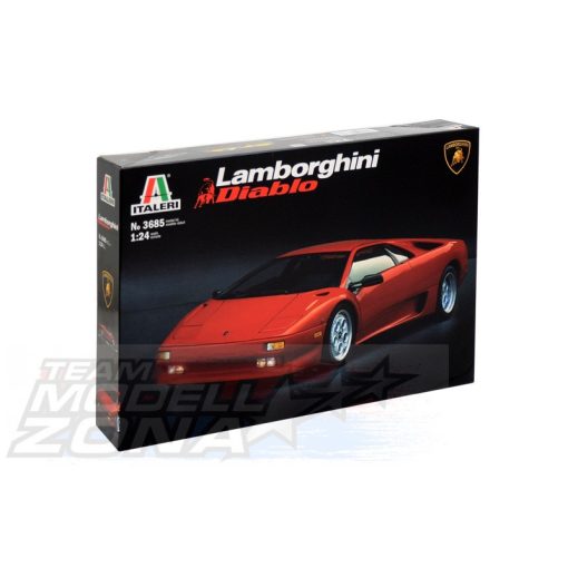 Italeri - 1:24 Lamborghini Diabolo plastic model la scara