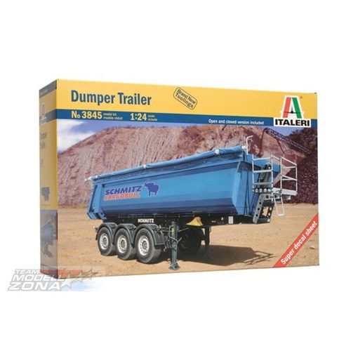 Italeri Dumper Trailer- model la scara