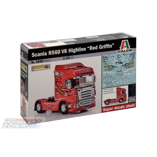 Italeri Scania R560 V8 Higline- model la scara