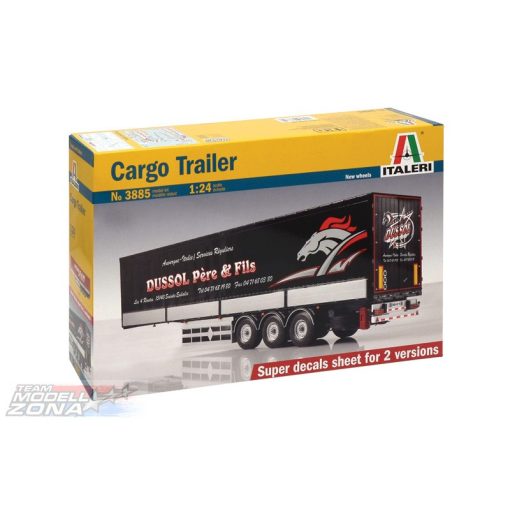 Italeri Cargo Trailer- model la scara