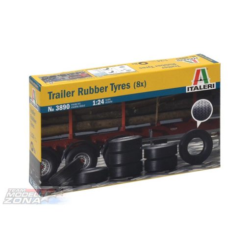 Italeri Trailer Rubber Tyres- model la scara