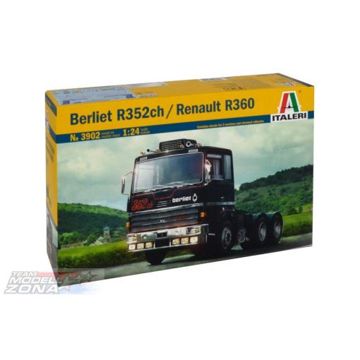 Italeri Berliet R352CH/Renault R360- model la scara