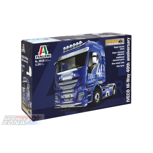 Italeri - 1:24 IVECO HiWay - 40. Iveco Anniversary- model la scara