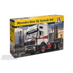 Italeri - 1:24 Mercedes Benz SK Eurocab 6x4- model la scara