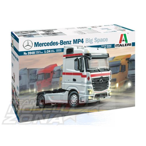 Italeri - 1:24 MERCEDES-BENZ MP4 BIG SPACE - Kamion model la scara