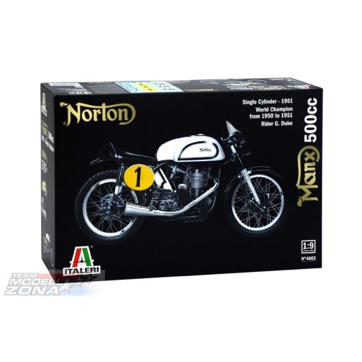 Italeri - 1:9 Norton Manx 500cc 1951 - model la scara