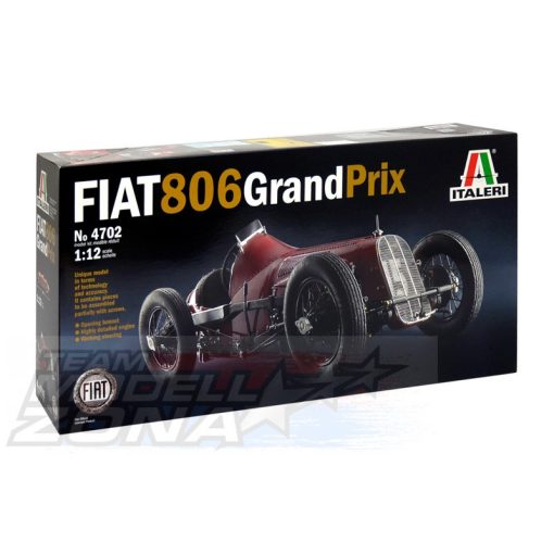 Italeri - 1:12 FIAT 806 Grand Prix - model la scara