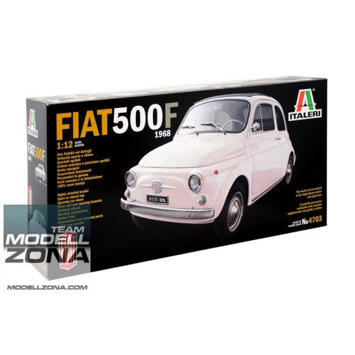 Italeri - 1:12 Fiat 500F (1968 version) - model la scara