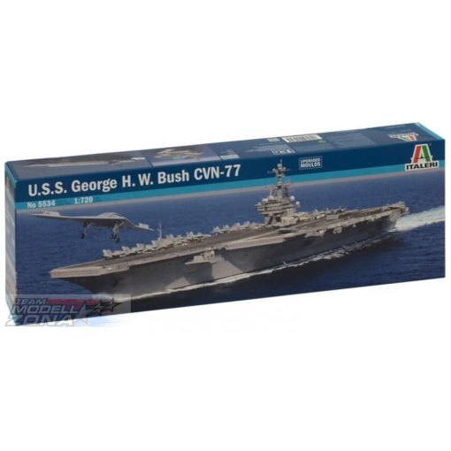 Italeri U.S.S. GEORGE H.W. BUSH CVN-77- model la scara