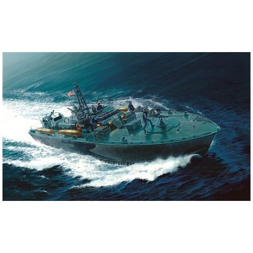 Italeri ELCO 80' PT - 596 TORPEDO BOAT- model la scara